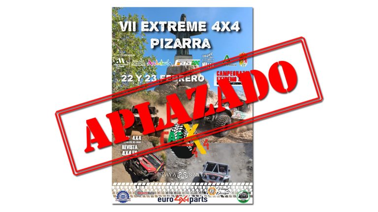 Aplazado el Extreme 4×4 de Pizarra 2025 hasta el próximo mes de mayo