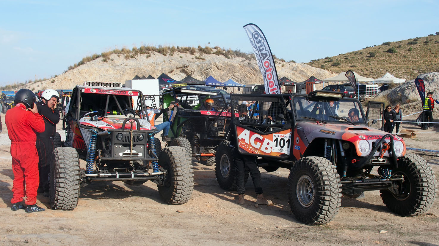 Parrilla de salida Super Proto Extreme 4x4 Ciudad de Baza 2024.