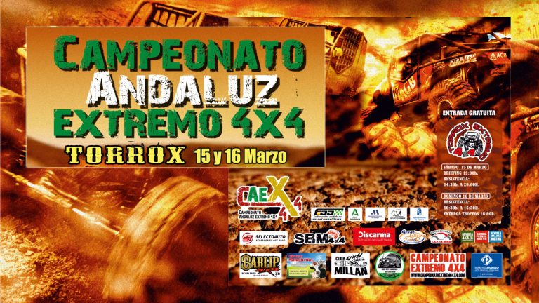 Cartel Oficial Extreme 4×4 de Torrox 2025